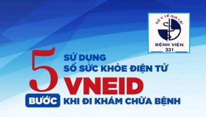 Hướng dẫn sử dụng Sổ sức khoẻ điện tử VNeID khi đi khám chữa bệnh